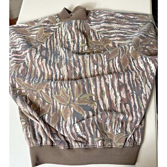 Vintage Realtree Spartan Camo Jacket Men's Size M Hunting Brown Green Camouflage - Picture 10 of 12